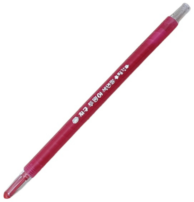 지구 투명이색연필 낱색 같은색 12개입 50종, 빨강