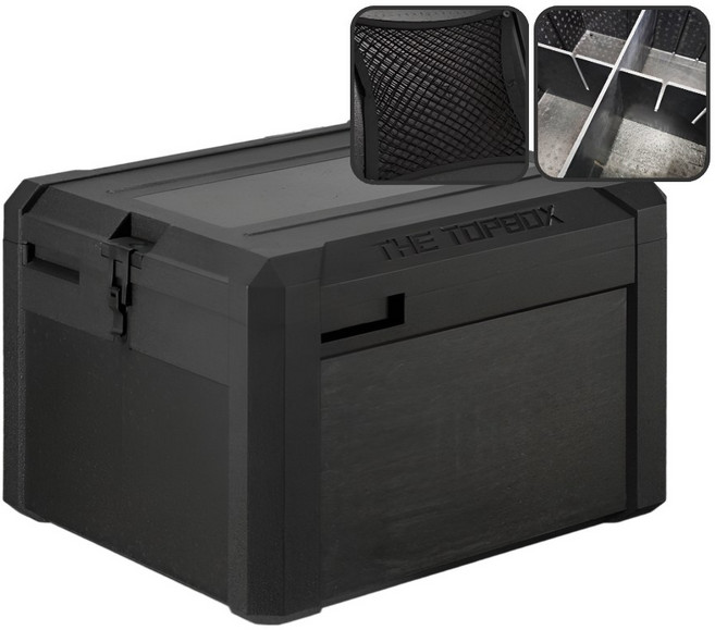 프로라이더스 초경량 EPP 탑박스 오토바이 배달가방 전기스쿠터 배달통 바이크 음료 보조가방, EPP 탑박스 104L A세트