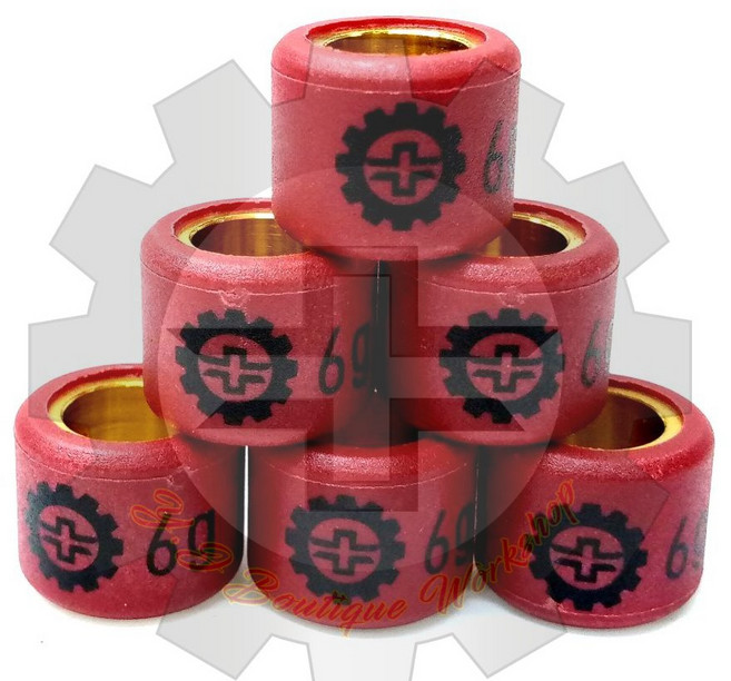 GY6 豪邁 普力珠 普立珠 高耐磨 耐高溫 精準克數 競技用 11g 一組 6顆, 1個, 11g  一組 6顆