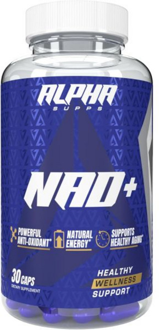 Alpha Supps NAD+ Resveratrol - NMN & NMNH Supplement Alternative - Advanced NAD Plus Antioxidant F