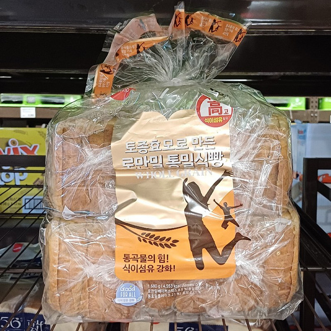 삼립 로만밀 통밀식빵 420g x 4, 4개