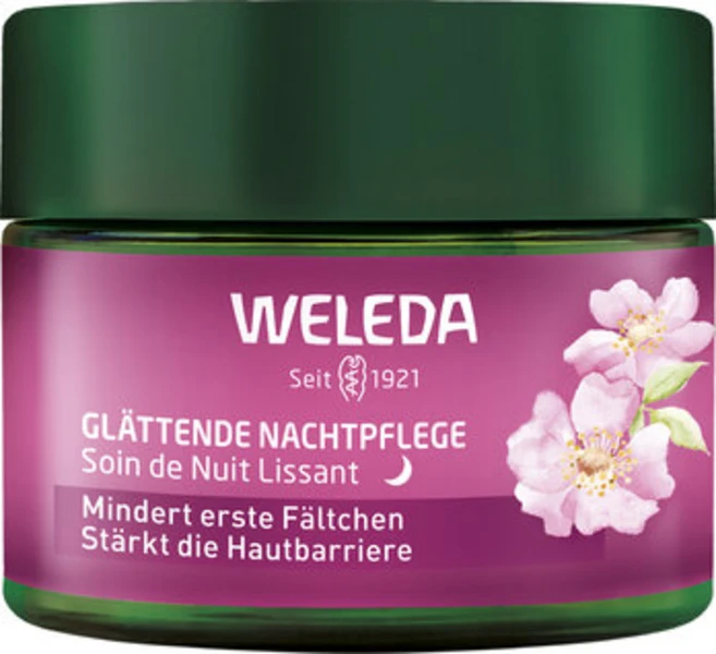 벨레다 Weleda 스무딩 나이트 크림 와일드 로즈&화이트 티, 1개, 40ml - 쿠팡