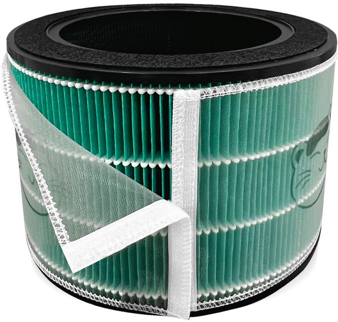 LG 엘지 퓨리케어 360 공기청정기 호환 극세필터 탈부착 펫케어 필터세이퍼 반영구, 1개, LG360 극세필터