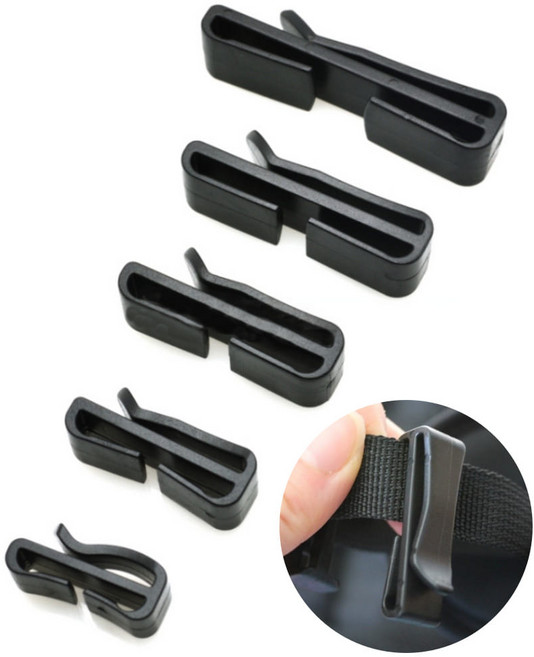 캠핑 등산 가방 백팩 배낭 벨트 웨빙끈 끈 밴드 스트랩 배낭줄 정리 길이 조절 클립 버클 크립