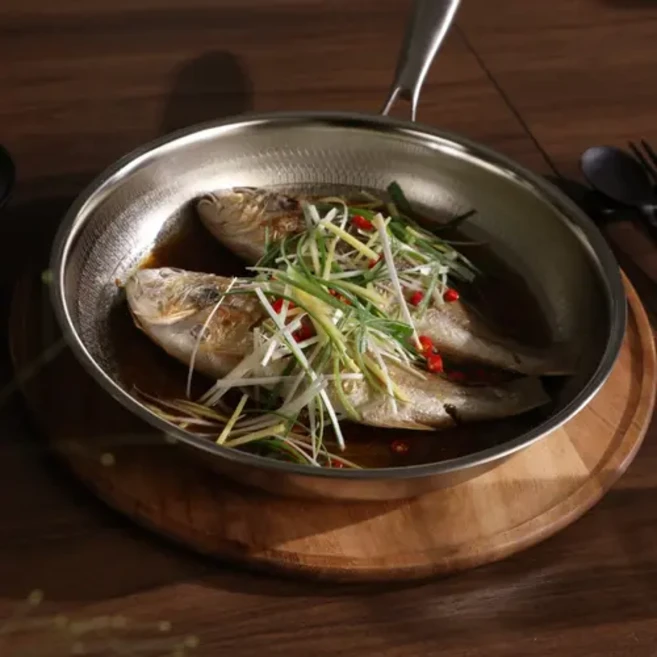 쿡세라 무연마 풀스테인리스 제로팬 프라이팬 24cm, 1개