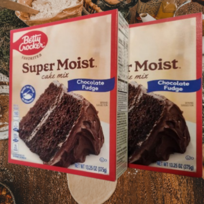 베티크로커 슈퍼모이스트 betty crocker super moist, 2개, 375g