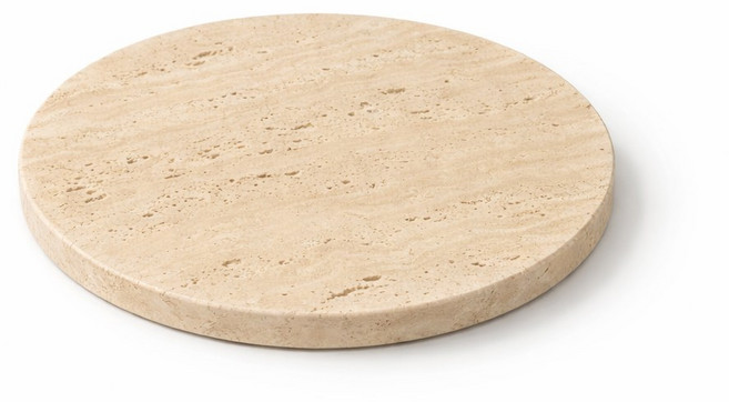 천연 대리석 트래버틴 트레이 촬영 소품 스톤 오브제 코스터 전시다이 진열대