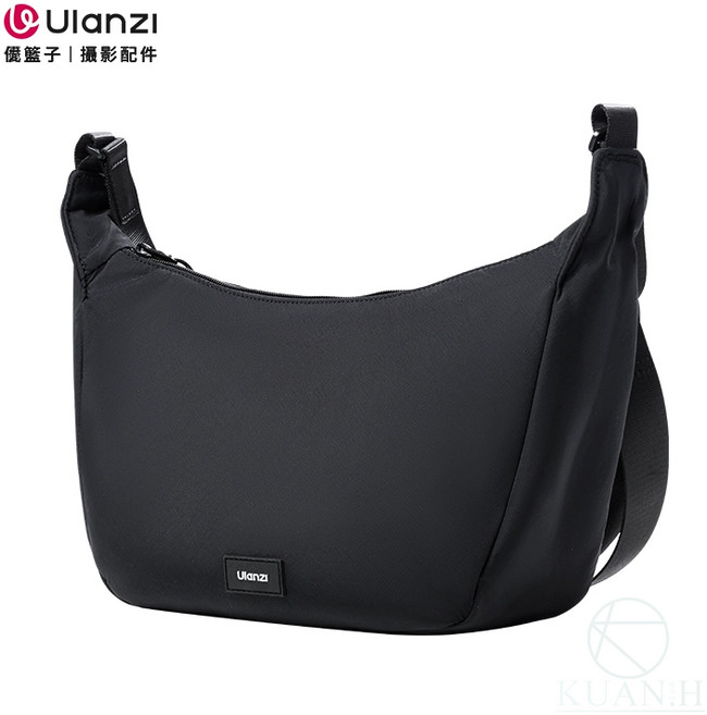 Ulanzi HMN1 半月斜背包 6L 相機包, 1個, B161經典黑, 經典黑