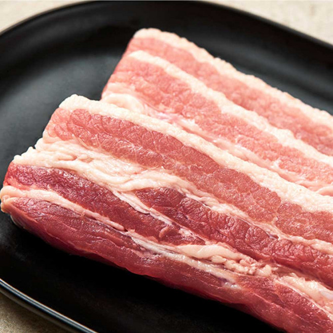 그맛남 하이포크 한돈 냉장 삼겹살 구이용 500g 2개 (1kg)