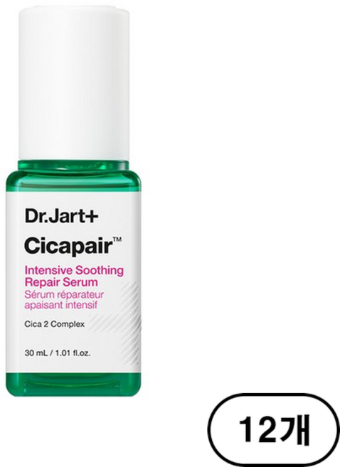 닥터자르트 시카페어 인텐시브 수딩 리페어 세럼, 30ml, 12개