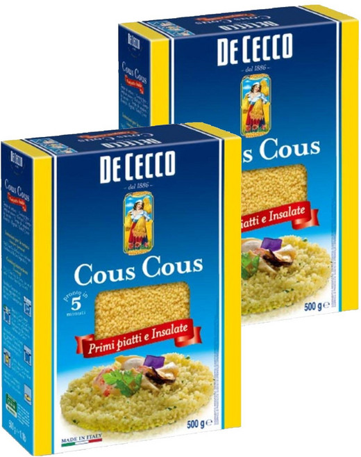 데체코 쿠스쿠스, 500g, 2개
