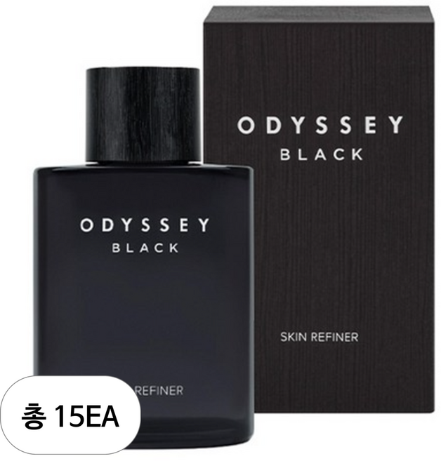 오딧세이 블랙 리파이너 안티에이징 스킨, 15개, 130ml