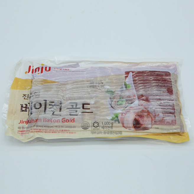 진주 냉동 베이컨골드 1kg, 1개