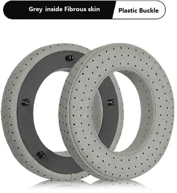 Focal Clear MG Pro Utopia Stellia Celestee HIFI 교체용 헤드셋 헤드폰 귀마개 이어패드 커버 컵용 이어, 03 Grey Fibrous