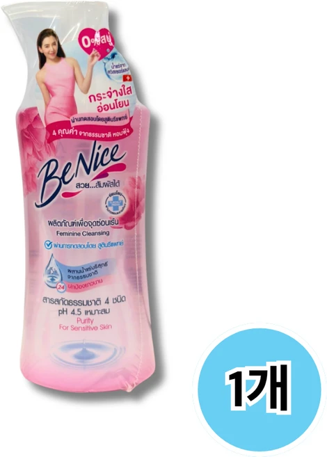 Be Nice 페미니크린싱퍼리티퍼센시티브스킨 (pink), 1개, 150ml - 쿠팡