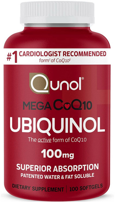 퀴놀 메가 코엔자임큐텐 유비퀴놀 100mg 소프트젤, 100정, 1개