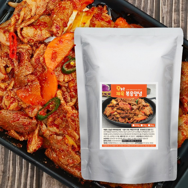제육볶음 양념 분말 닭볶음탕 다용도 분말, 1개, 2kg