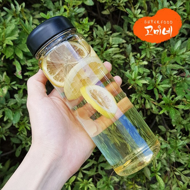 고미네 마이보틀 에코젠 500ml 소량 도매 인쇄 주문제작 물병 기념품 판촉물, (옐로우), 1개