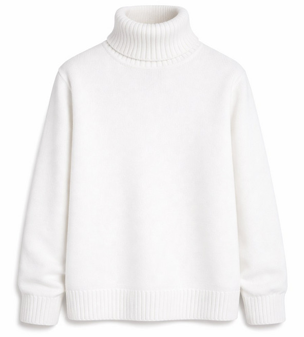 탑보이 남녀공용 빅사이즈 심플 무지 폴라 니트 (SCC5148PT)