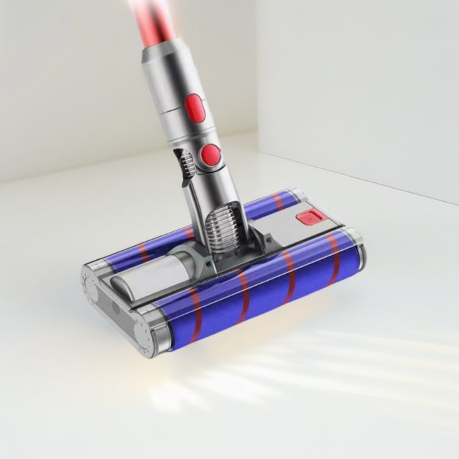 다이슨 무선 청소기 호환 듀얼 브러쉬 소프트 롤러 헤드 부품 교체용 v7 v8 v10 v11 v15, 1개, 듀얼 헤드 브러쉬