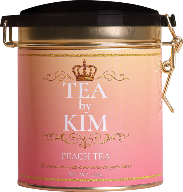 티바이킴 프리미엄 실론 복숭아티 틴케이스, 1개, 1개입, 100g