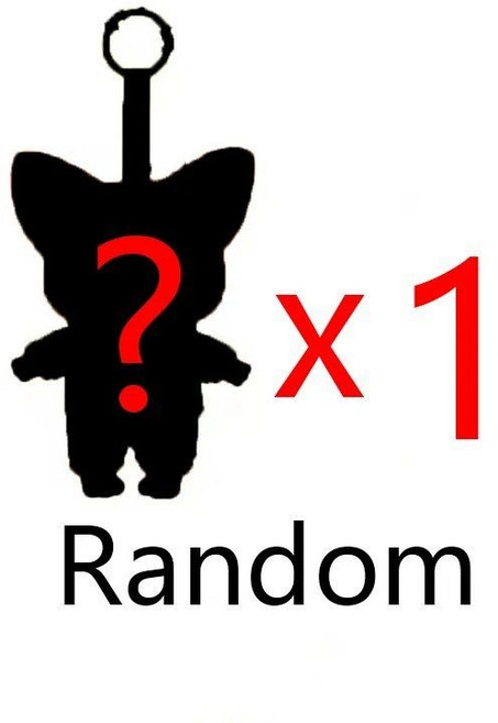 미니소 주토피아 주디닉 PVC 키체인 랜덤박스, 6 random 1pcs