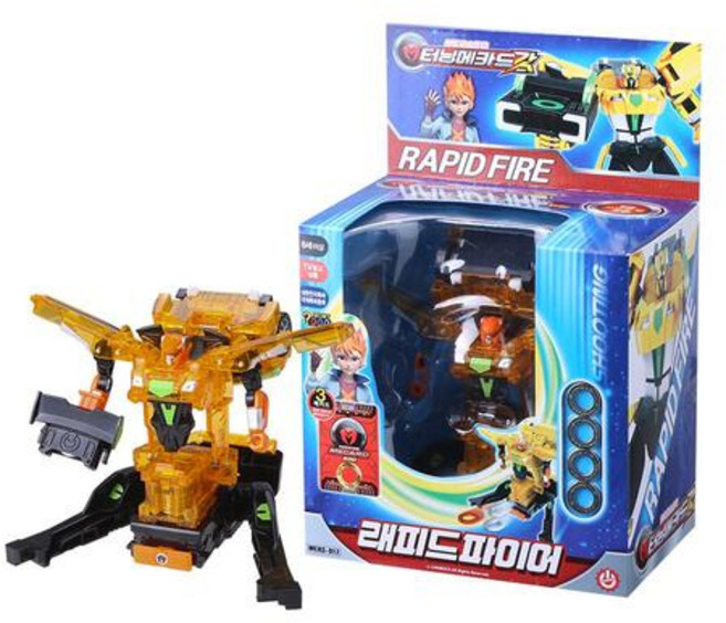터닝메카드 갓 래피드 파이어 로봇장난감, 1개
