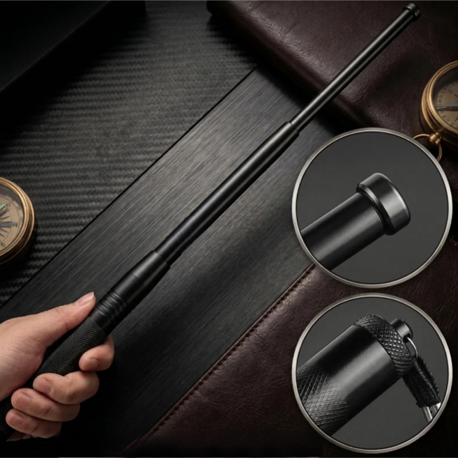 에브리브랜드 미니 휴대용 삼단봉 제압봉, 1개