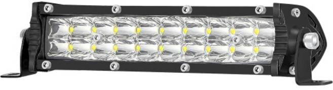 트럭 트랙터용 7인치 슬림 LED 라이트 바 12V-60V 소형 작업용 포드 오프로드 보조 안개등 60W 6000lm ATV 잔디 깎는 골프 카트 전기 더트 바이크 MTB, 7 Inch Blue