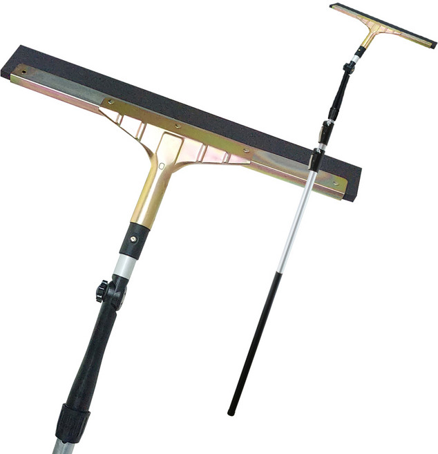 태양광 넉가래 (태양광 청소 밀대 눈청소 눈삽 제설도구 기구), 마부찌폴대12m, 1개