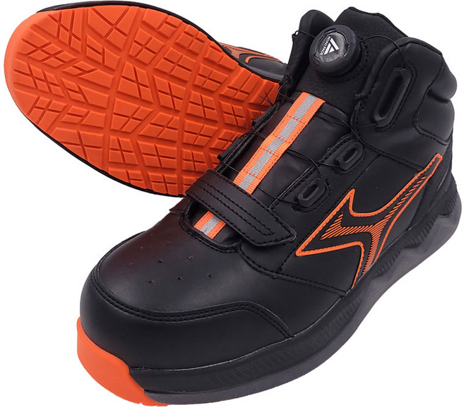 로드페이스 DOS-235 5인치 경량 쿠션 3중인솔 다이얼 벨크로 안전 작업화