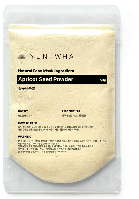 연화 천연팩 살구씨가루 살구씨분말, 1개입, 1개