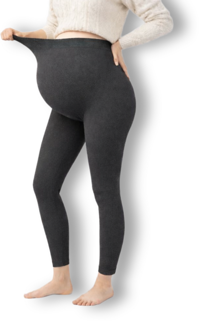 [45-140kg] 겨울 빅사이즈 임산부 기모 레깅스 스타킹 9부 타이즈