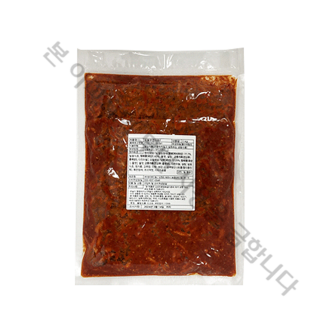 정이푸드빌 꼬들무 명태회 무침 1Kg, 1개