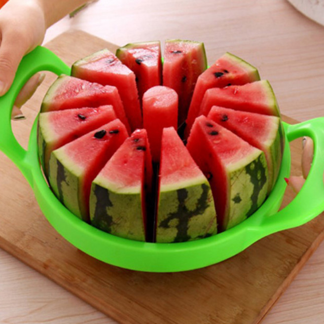 통수박 자르기) 수박 칼 슬라이서/과일/커팅기/절단, 수박 칼 슬라이서, 1개