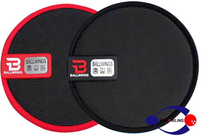 [마이볼링] 네오플랜 원형 큐 볼타월 / 볼링용품 볼링악세서리, 큐 블랙, 1개