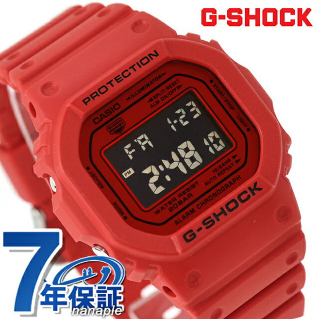 g 5600 G-SHOCK 5600 DW-5600RRB-4 casio 쇼크 지 쇼크 디지털 시리즈 쿼츠 식 맨즈