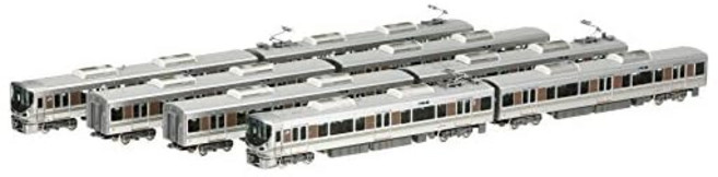 KATO N 게이지 225계 100번대 신쾌속 8량 세트 10-1439 철도 모형 전철, 1개