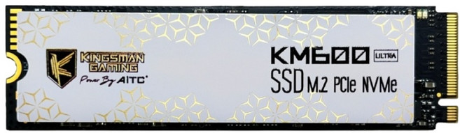 AITC KINGSMAN KM600 ULTRA M.2 2280 PCIe NVMe 固態硬碟, 128GB