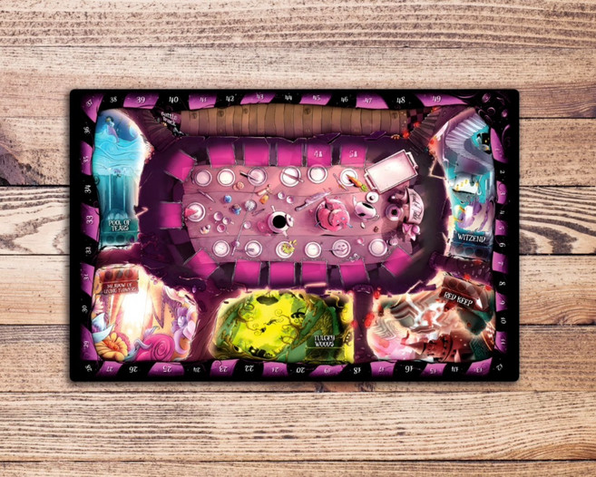 원더랜드 워 보드게임 패드 Wonderland's war 플레이매트, 원더랜드 80x56, 1개