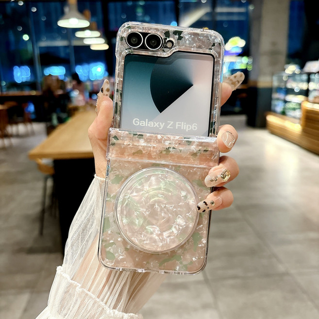 윰스모르 스마트톡 힌지보호 맥세이프 갤럭시 Z플립 케이스