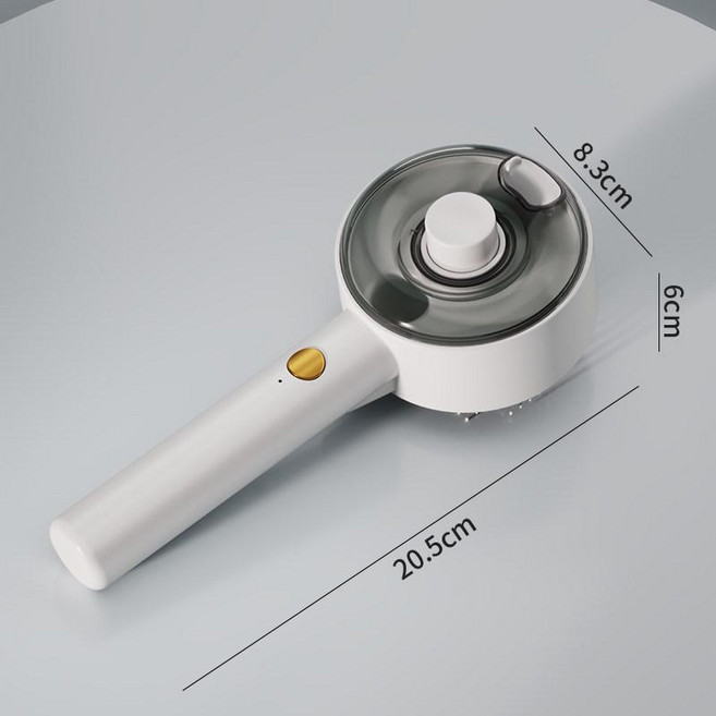 강아지 고양이 스프레이 마사지빗 벼룩 죽은털 제거 빗 브러시, 1개, 고양이 빗 UV 항균