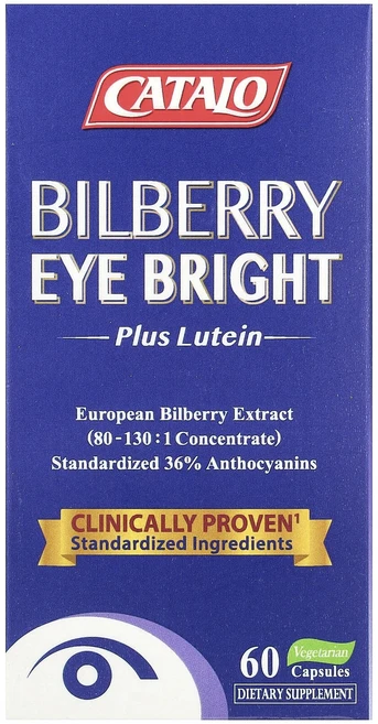 CATALO 빌베리 아이 브라이트 플러스 루테인 베지 캡슐 60정, CATALO빌베리아이브라이트플러스루테인베지캡슐60정, 1개 - 쿠팡
