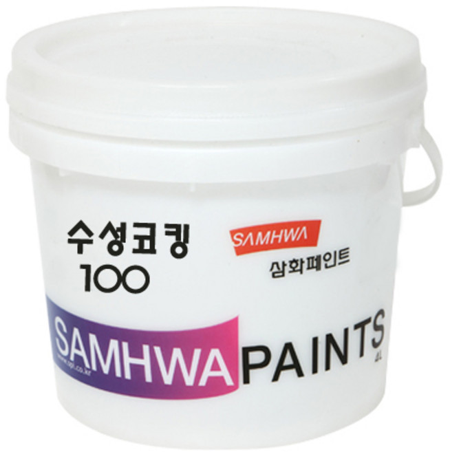 삼화페인트 벽면용 수용성 퍼티 수성코킹100 3.5L 백색, 1개