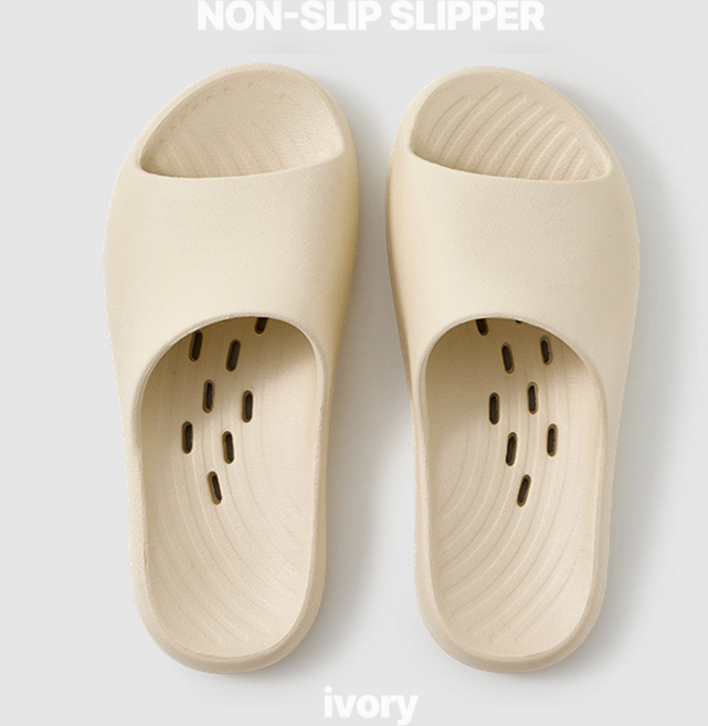 코드86 프리미엄 미끄럼방지 욕실화 화장실 슬리퍼, 1개, 아이보리(여성용)