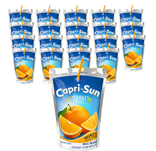 카프리썬 오렌지, 200ml, 20개
