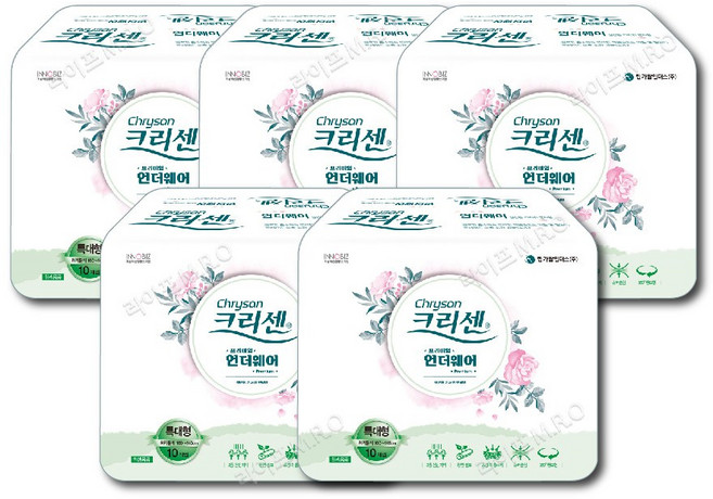 크리센 성인용 팬티기저귀 프리미엄 언더웨어, 10개입, 5개, 특대형