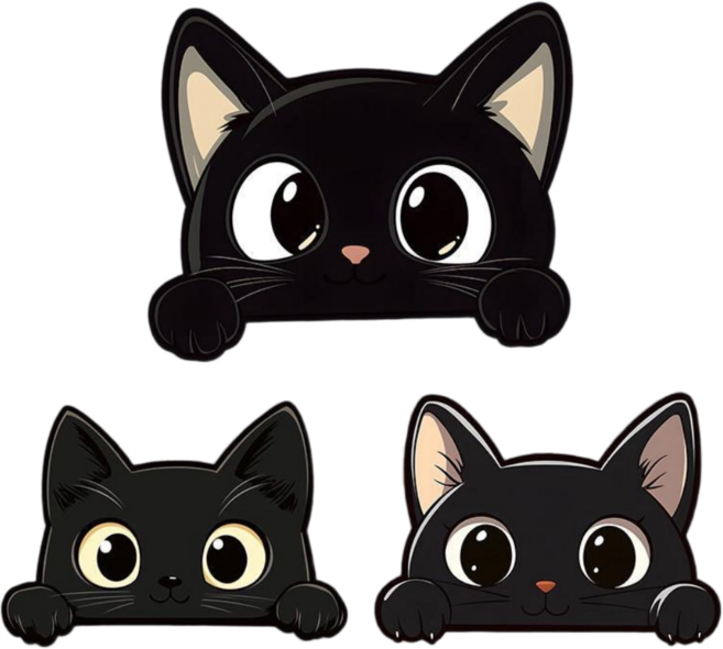 태현스토어 자동차 흠집 스티커, 2개, 옐로우 중형