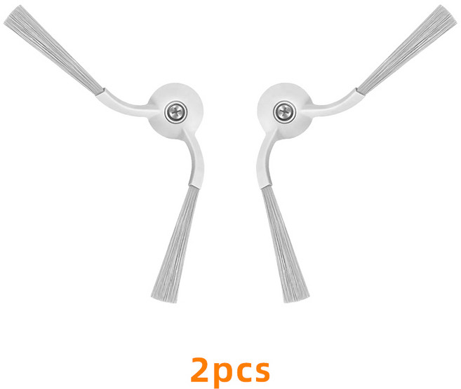 호환 가능한 DJI 2.0 ROMO P2 A2 로봇 진공 사이드 브러시 예비 부품, 2개