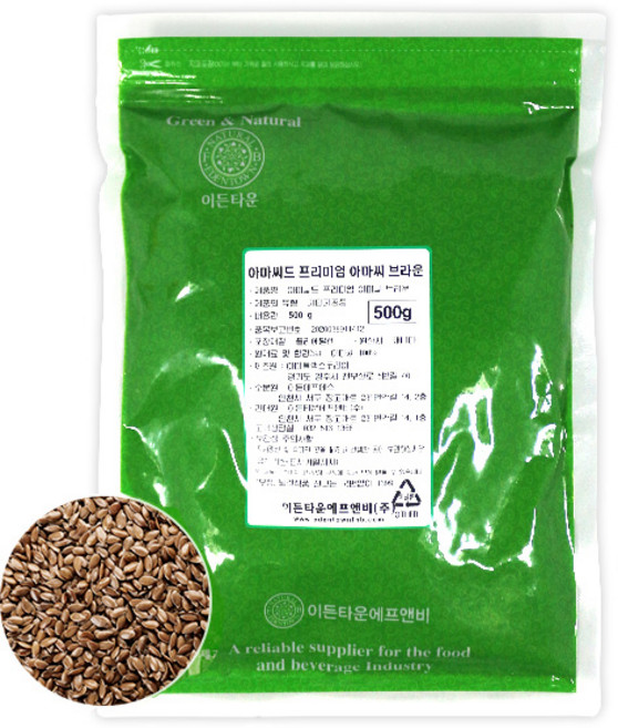 아마씨드 프리미엄 아마씨 브라운 500g, 1개